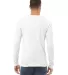 BELLA+CANVAS 3501 Long Sleeve T-Shirt in Ash back view