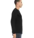 BELLA+CANVAS 3501 Long Sleeve T-Shirt in Black side view