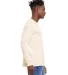 BELLA+CANVAS 3501 Long Sleeve T-Shirt in Natural side view