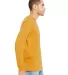 BELLA+CANVAS 3501 Long Sleeve T-Shirt in Mustard side view