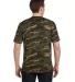 939 Anvil Ring Spun Camouflage Tee CAMOUFLAGE GREEN back view