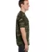 939 Anvil Ring Spun Camouflage Tee CAMOUFLAGE GREEN side view