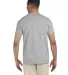 Gildan 64000 G640 SoftStyle 30 Singles Ring-spun T in Rs sport grey back view