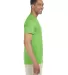 Gildan 64000 G640 SoftStyle 30 Singles Ring-spun T in Lime side view