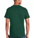 Gildan 64000 G640 SoftStyle 30 Singles Ring-spun T in Forest green back view