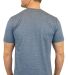 Gildan 64000 Wholesale Cotton plain t shirt bulk p in Heather navy back view