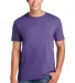 Gildan 64000 G640 SoftStyle 30 Singles Ring-spun T in Heather purple front view
