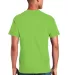 Gildan 64000 G640 SoftStyle 30 Singles Ring-spun T in Lime back view