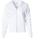IND008Z - Independent Trading Company Ladies Full  White front view