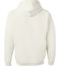996M JERZEES® NuBlend™ Hooded Pullover Sweatshi White back view
