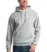 996M JERZEES NuBlend Hooded Pullover Sweatshirt in Ash front view