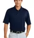 Nike Golf Dri FIT Cross Over Texture Polo 349899 Midnight Navy front view