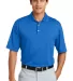 Nike Golf Dri FIT Cross Over Texture Polo 349899 New Blue front view