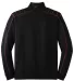 Nike Golf Dri FIT 1/2 Zip Cover Up 354060 Blk/Vrsity Red back view
