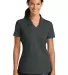 354067 Nike Golf Ladies Dri FIT Micro Pique Polo  Anthracite front view