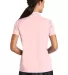 354067 Nike Golf Ladies Dri FIT Micro Pique Polo  Arctic Pink back view