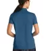 354067 Nike Golf Ladies Dri FIT Micro Pique Polo  French Blue back view