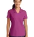 354067 Nike Golf Ladies Dri FIT Micro Pique Polo  Fusion Pink front view