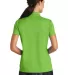 354067 Nike Golf Ladies Dri FIT Micro Pique Polo  Mean Green back view