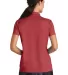 354067 Nike Golf Ladies Dri FIT Micro Pique Polo  Varsity Red back view