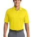 Nike Golf Dri FIT Pebble Texture Polo 373749 Tour Yellow front view