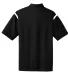 Nike Golf Dri FIT Shoulder Stripe Polo 402394 Black/White back view