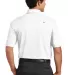 Nike Golf Elite Series Dri FIT Ottoman Bonded Polo White back view