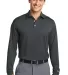 Nike Golf Long Sleeve Dri FIT Stretch Tech Polo 46 Anthracite front view