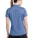 Nike Golf Ladies Dri FIT Heather Polo 474455 Lt Game Roy He back view