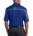 Nike Golf Dri FIT Graphic Polo 527807 Rush Bl/MeanGr back view