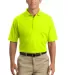 CornerStone Industrial Pocket Pique Polo CS402P Safety Yellow front view