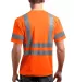 CornerStone ANSI Class 3 Short Sleeve Snag Resista Safety Orange back view