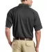 CornerStone Select Snag Proof Tactical Polo CS410 in Charcoal back view