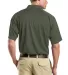CornerStone Select Snag Proof Tactical Polo CS410 Tactical Green back view