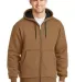 CornerStone Heavyweight Full Zip Hooded Sweatshirt with Thermal Lining CS620 Catalog catalog view