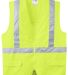 CornerStone ANSI Class 2 Mesh Back Safety Vest CSV in Safety yellow
