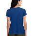 District Made 153 Ladies Perfect Weight Crew Tee D in Deep royal back view