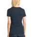 District Made 153 Ladies Perfect Weight Crew Tee D New Navy back view
