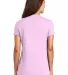 District Made DM1170L Ladies Perfect Weight V Neck Soft Purple back view