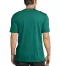 District Made 153 Mens Textured Crew Tee DM370 Evergreen back view