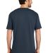 District Made Mens Perfect Weight Crew Tee DT104 in New navy back view