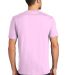 District Made Mens Perfect Weight Crew Tee DT104 in Soft purple back view