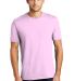 District Made Mens Perfect Weight Crew Tee DT104 in Soft purple front view