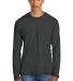 District Made 153 Mens Perfect Weight Long Sleeve  in Htdchar front view