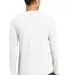District Made 153 Mens Perfect Weight Long Sleeve  Bright White back view