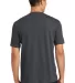 District Made 153 Mens Perfect Weight V Neck Tee D Charcoal back view