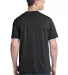 District Young Mens Tri Blend Crew Neck Tee DT142 Charcoal Hthr back view