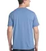 District Young Mens Tri Blend Crew Neck Tee DT142 Maritime Hthr back view