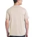 District Young Mens Tri Blend Crew Neck Tee DT142 Natural Heathr back view
