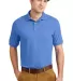 8800 Gildan® Polo Ultra Blend® Sport Shirt in Carolina blue front view